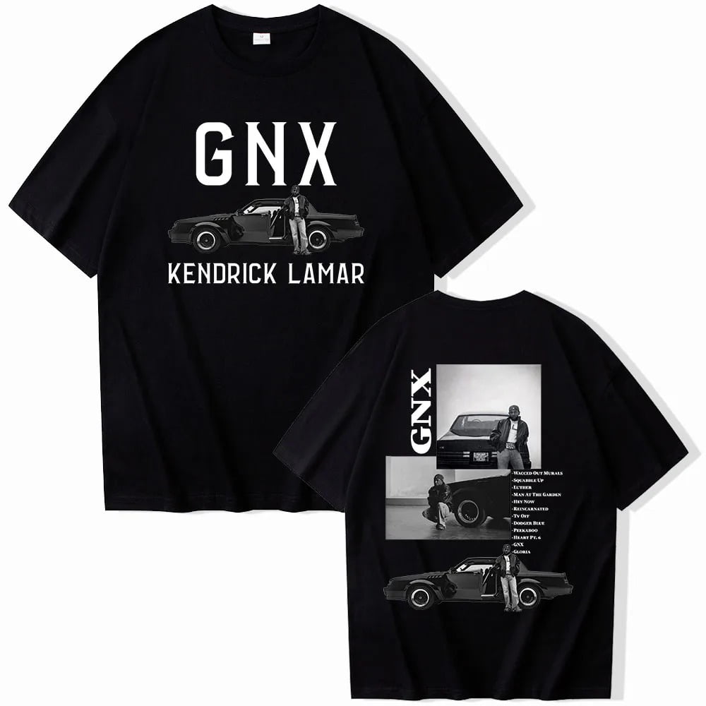 Kendrick Lamar GNX Tour 2025 TShirts, Vintage Rapper Short Sleeve