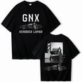 Kendrick Lamar GNX Tour 2025 TShirts, Vintage Rapper Short Sleeve Shirts Commemorative Tee