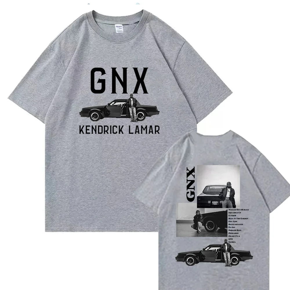Kendrick Lamar GNX Tour 2025 TShirts, Vintage Rapper Short Sleeve