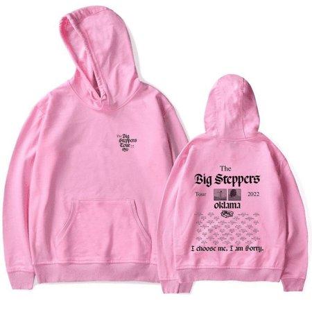 Kendrick Lamar Hoodie The Big Steppers Tour Okalama Merch Unisex Casual Fashion Pattern Printed Street Sweatshirt