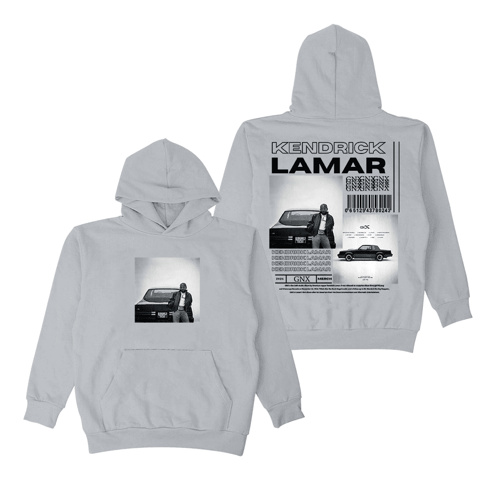 Kendrick Lamar Hoodies GNX Merch Album Cover 2024 Rapper Sweatshirt