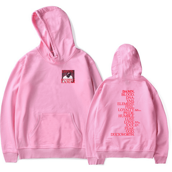 Kendrick Lamar Merch Hoodie K. Dot Album Cover Damn Hoodies Diss 2024 Rapper Sweatshirt Long Sleeve Men Women Pullover