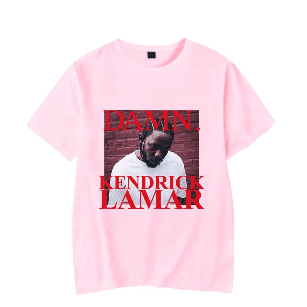 Kendrick Lamar Merch T-Shirt K. Dot Damn Tee Album Cover