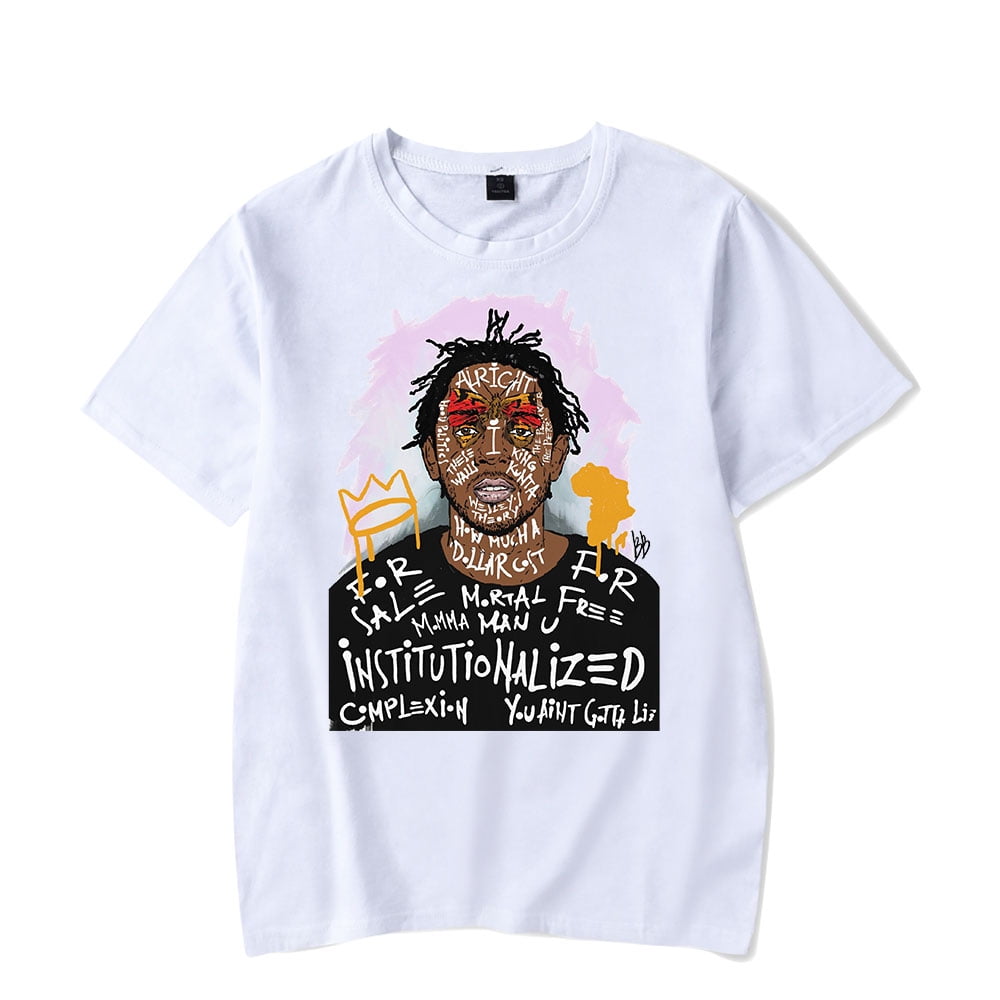 Kendrick Lamar “KL'18” Tシャツ ラッパー-男性と女性のための綿のTシャツ,フラッパー,ケン