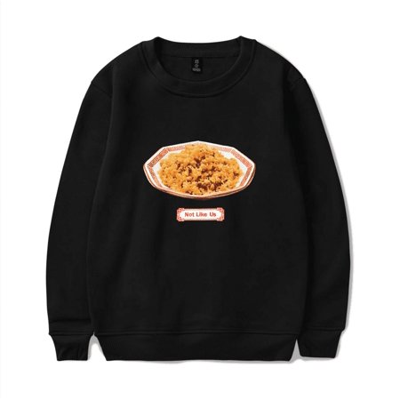 Kendrick Lamar Not Like Us Fried Rice Merch Sweatshirt Hoodie Long Sleeve Mens Rapper Women Streetwear Crewneck