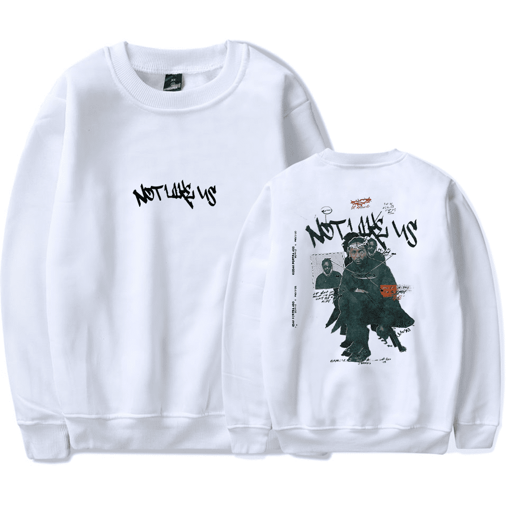Kendrick Lamar Not Like Us Merch Long Sleeve Sweatshirt Hoodie Lyrics
