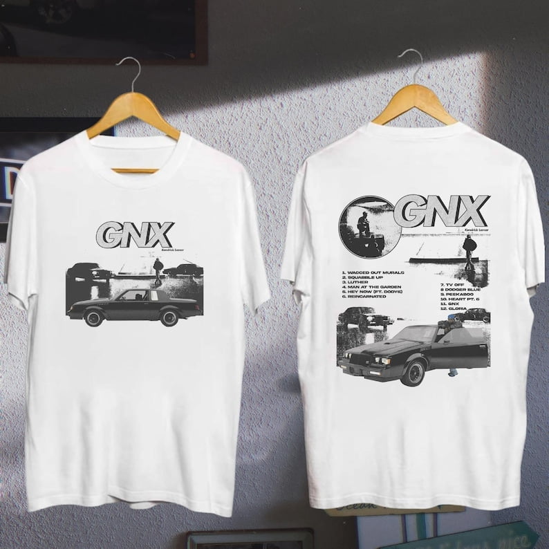 Kendrick Lamar Shirt GNX Album TShirt, Grand National Tour 2025 Merch