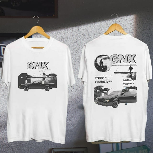 Kendrick Lamar Shirt GNX Album TShirt, Grand National Tour 2025 Merch