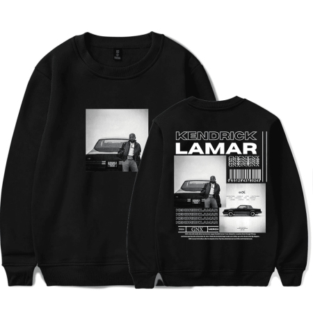 Kendrick Lamar Sweatshirt Album Cover 2024 Crewneck Long Sleeve Men Women Streetwear
