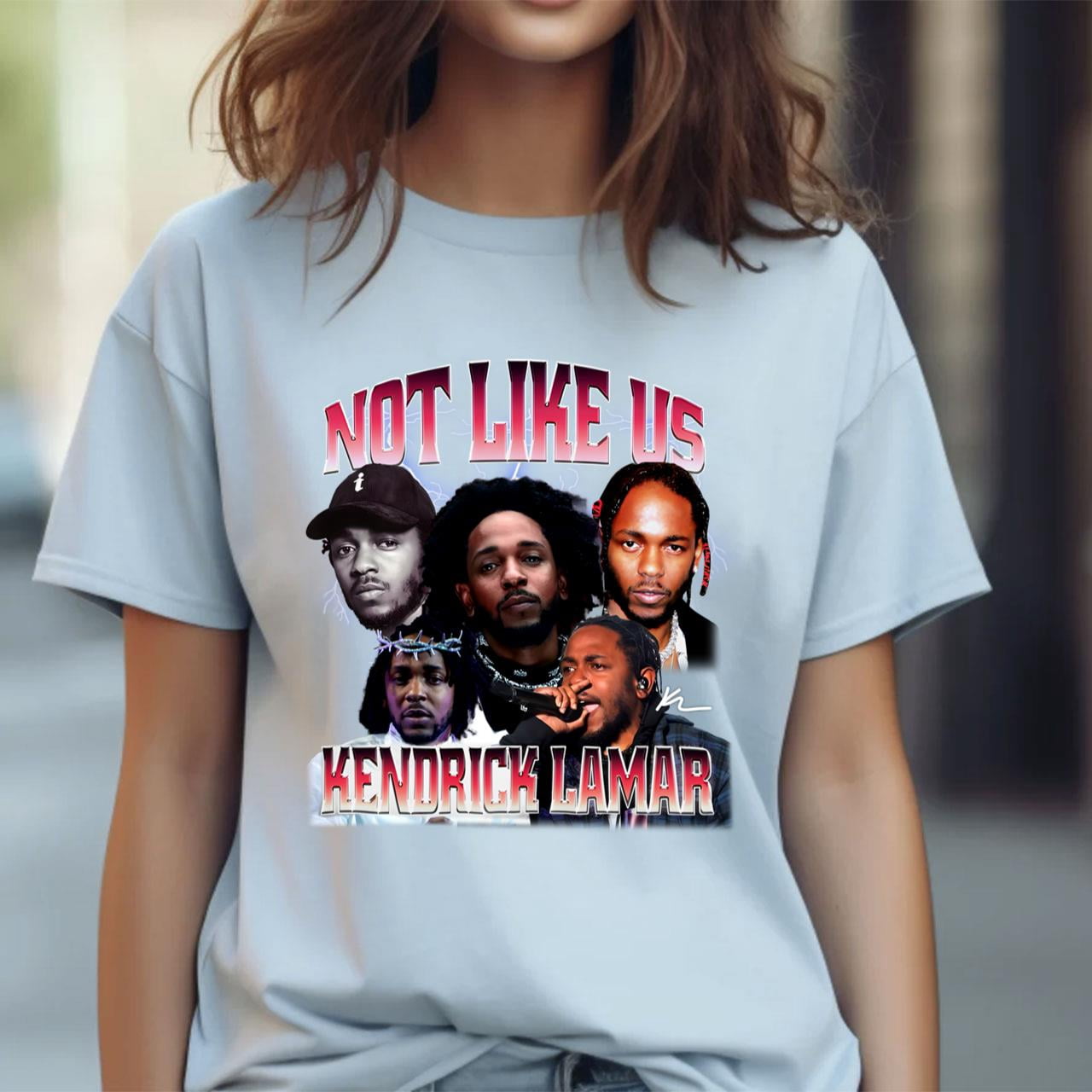 Kendrick Lamar They Not Like Us Unisex TShirt, KDot, Euphoria, Rapper ...