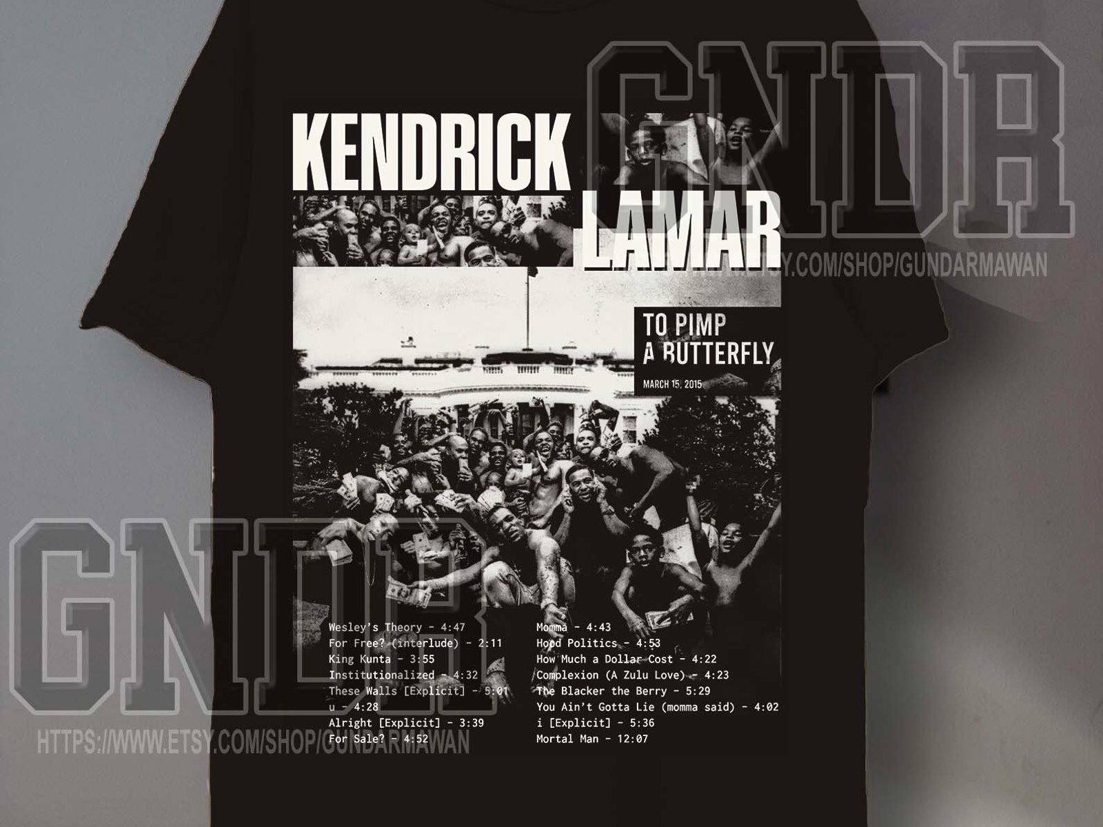 Kendrick Lamar Vintage 90s Shirt, Kendrick Lamar To Pimp A Butterfly