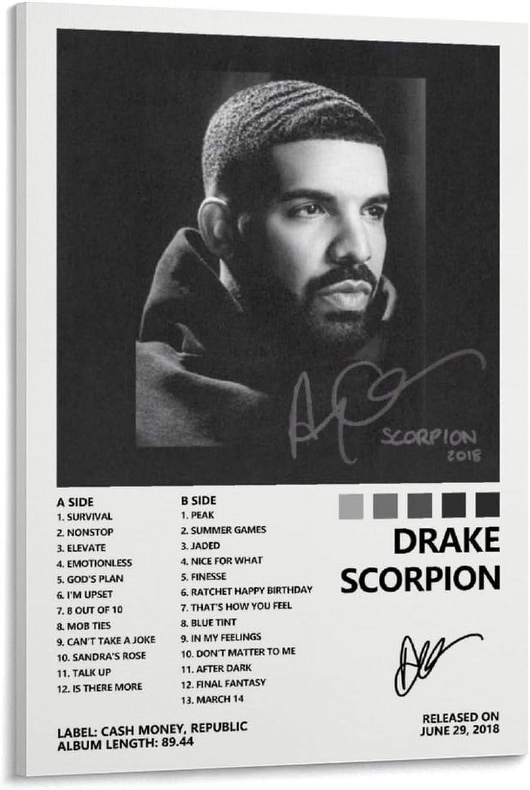  Drake Poster Set of 14 Album Cover Posters 8 x 12 inches  Music Posters for Room Aesthetic Wall Art for Teens Room Decor UNFRAMED  (Drake): Posters & Prints