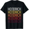 thumbnail image 1 of Kendrick Retro Wordmark Pattern - Vintage Style T-shirt, 1 of 5