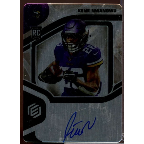 Kene Nwangwu /199 Card 2021 Panini Elements Rookie Autograph #153