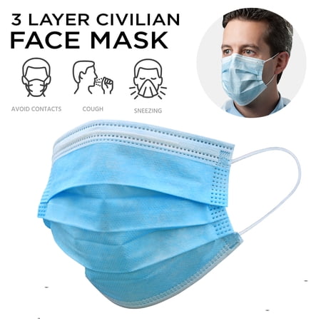 Kenedy International 10 Pack Disposable Face Masks