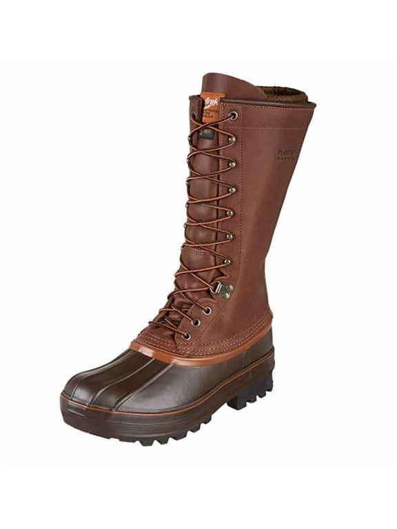 13in Grizzly Boots, Color: Brown, Size: 12 Medium