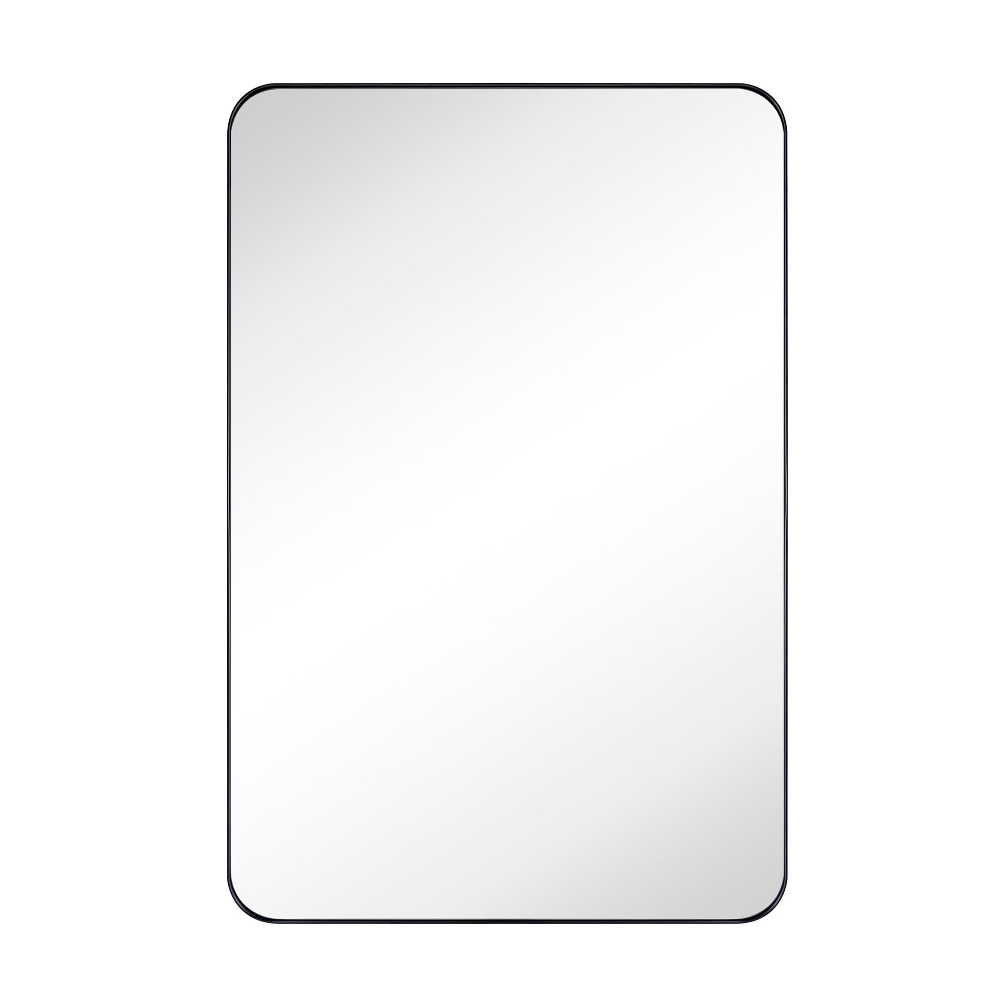 Kengston Modern & Contemporary Rectangular Bathroom Vanity Mirrors 24'' x 36'' Black