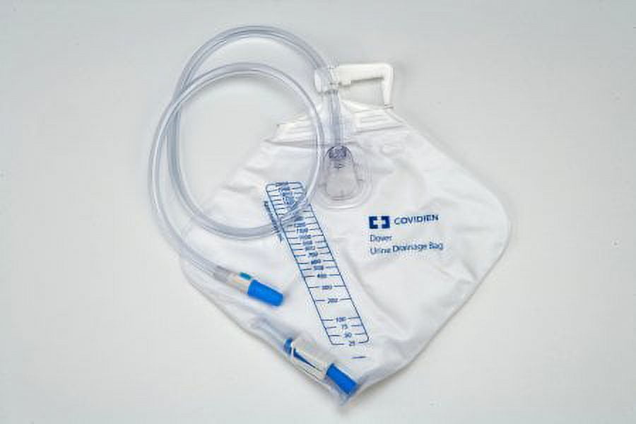 Kenguard Urinary Drain Bag Anti-Reflux Valve Sterile 2000 mL Vinyl, 1 Each - 3512