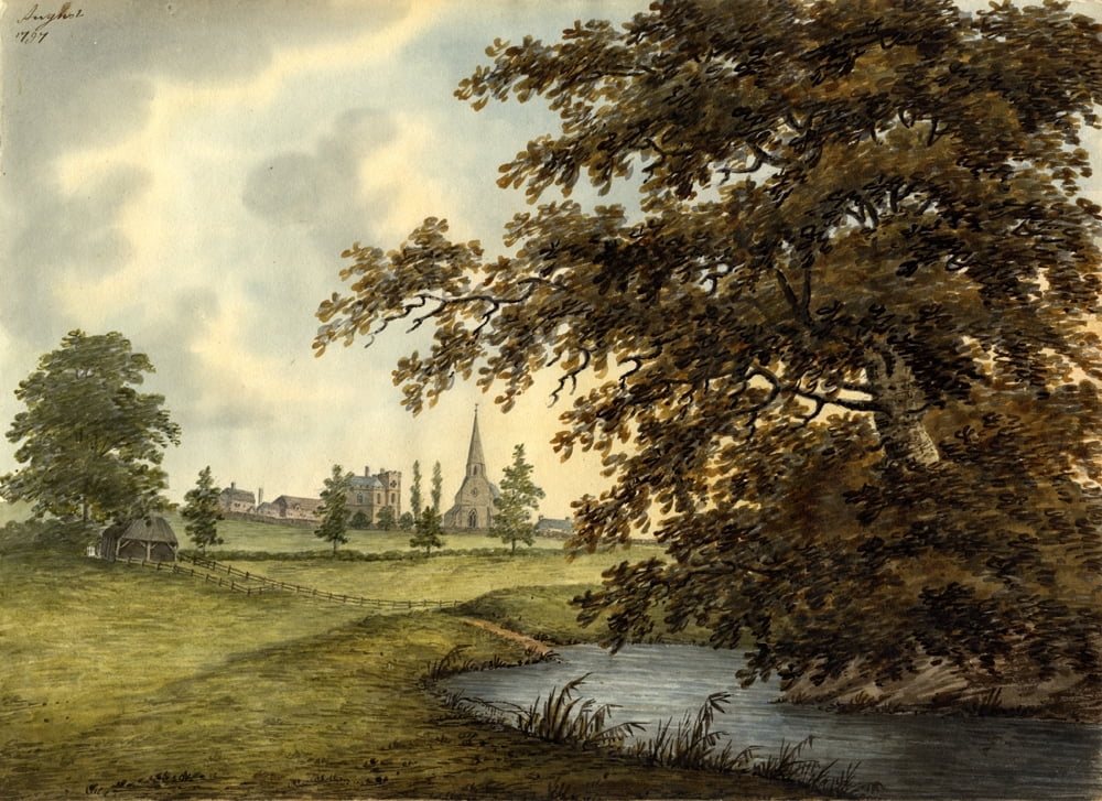 Kenilworth 1797 Canvas Art - Maria Johnson (18 x 24)