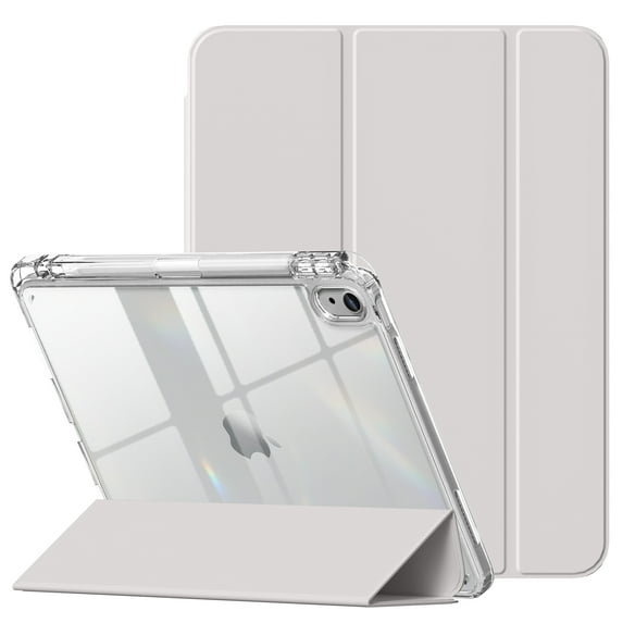 Kenke Case Compatible with iPad (A16) 11th Generation 11 inch 2025, iPad 10th Generation 10.9 Inch 2022 ,Transparent Back and TPU Shockproof Frame Cover with Pencil Holder,Auto Sleep/Wake,Grey