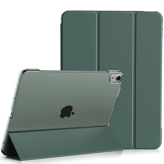 Kenke Case for iPad (A16) 11th Generation 11 inch 2025, iPad 10th Generation 10.9 inch 2022, Smart Folio Stand, Slim Hard PC Translucent Back Shell Cover,Support Touch ID, Auto Wake/Sleep, Dark Green