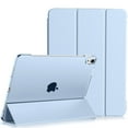 thumbnail image 1 of Kenke Case for iPad (A16) 11th Generation 11 inch 2025, iPad 10th Generation 10.9 inch 2022, Smart Folio Stand, Slim Hard PC Translucent Back Shell Cover,Support Touch ID, Auto Wake/Sleep, Light Blue, 1 of 9