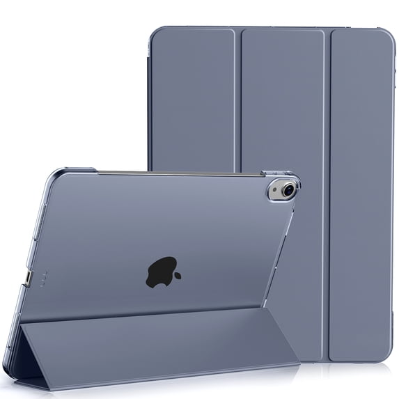 Kenke Case for iPad (A16) 11th Generation 11 inch 2025, iPad 10th Generation 10.9 inch 2022, Smart Folio Stand, Slim Hard PC Translucent Back Shell Cover, Support Touch ID, Auto Wake/Sleep, Purple