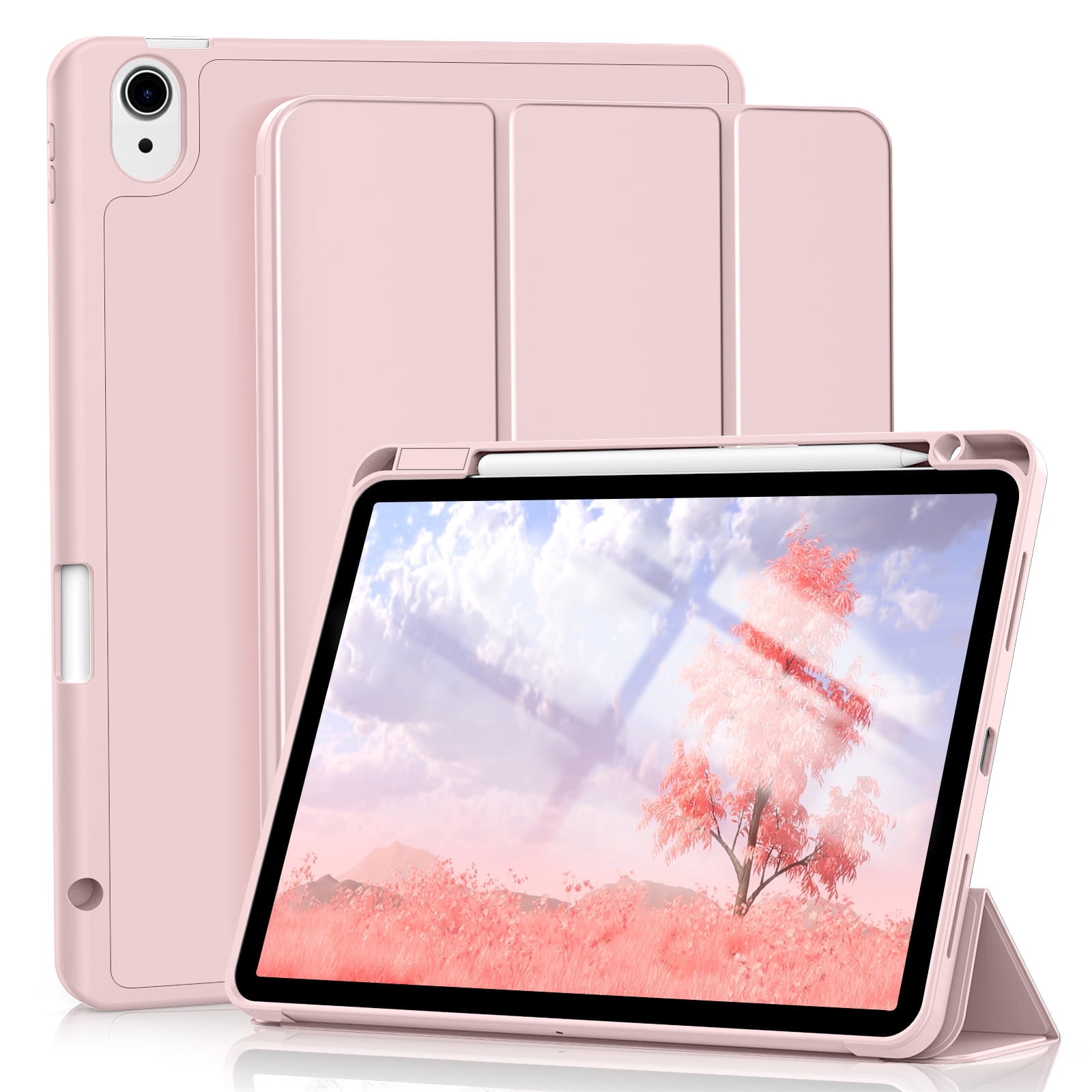 KenKe iPad Air 6th/5th/4th Gen Case with Pencil Holder
