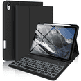 thumbnail image 1 of Kenke Keyboard Case for iPad Air 11-inch M4/M3/M2 (2026/2025/2024), iPad Air 5th/4th Generation (2022/2020) -with Pencil Holder,7 Colors Backlit Keyboard,Wireless Detachable Keyboard Cover, Black, 1 of 10