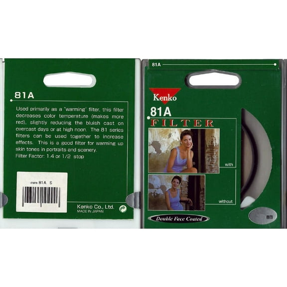 Kenko 81A 62mm Warming Filter KN6281A