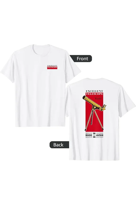 Kenko Excellent Telescope [90s Reprint Design] [Double Sided Design + Light Body ] T-Shirt