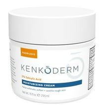 Kenkoderm Psoriasis Moisturizing Cream - 10 oz | 1 Jar | Dermatologist Developed | Fragrance + Color Free