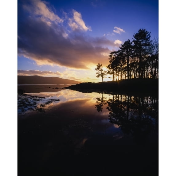 Kenmare River Co Kerry Ireland; Sunset Over The Water by The Irish Image Collection / Design Pics