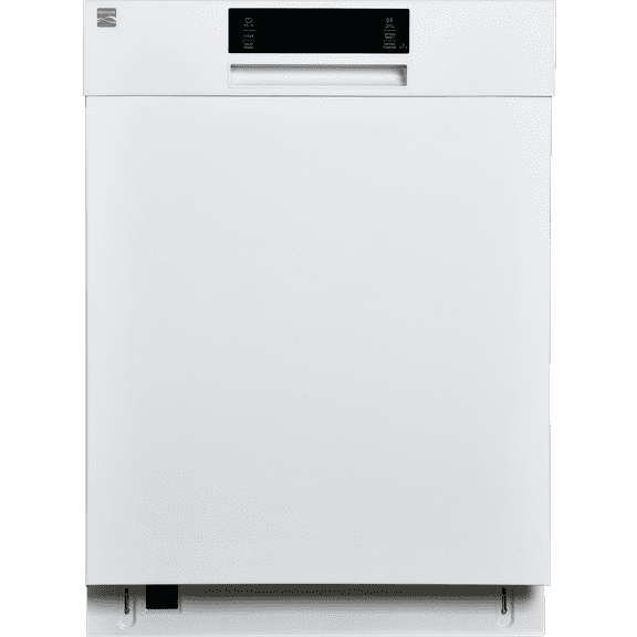 Kenmore Built-in 24" Stainless Steel Tub Dishwasher, SmartWash, White