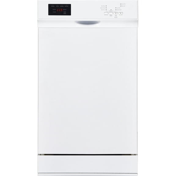 Kenmore 18" Built-in Stainless Steel Tub Dishwasher, SmartWash, 45 dBA Energy Star Certified, White
