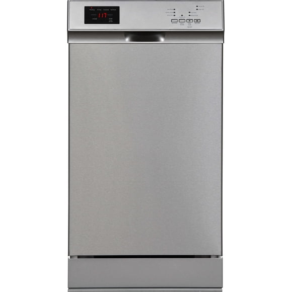 Kenmore 18" Built-in Stainless Steel Tub Dishwasher, SmartWash, Energy Star Certified, Stainless Steel