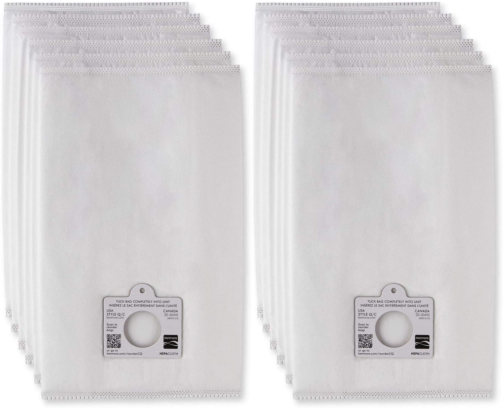 Kenmore 2 Pack Genuine OEM Dust bags for BC3005 Vacuum - 53292-2PK