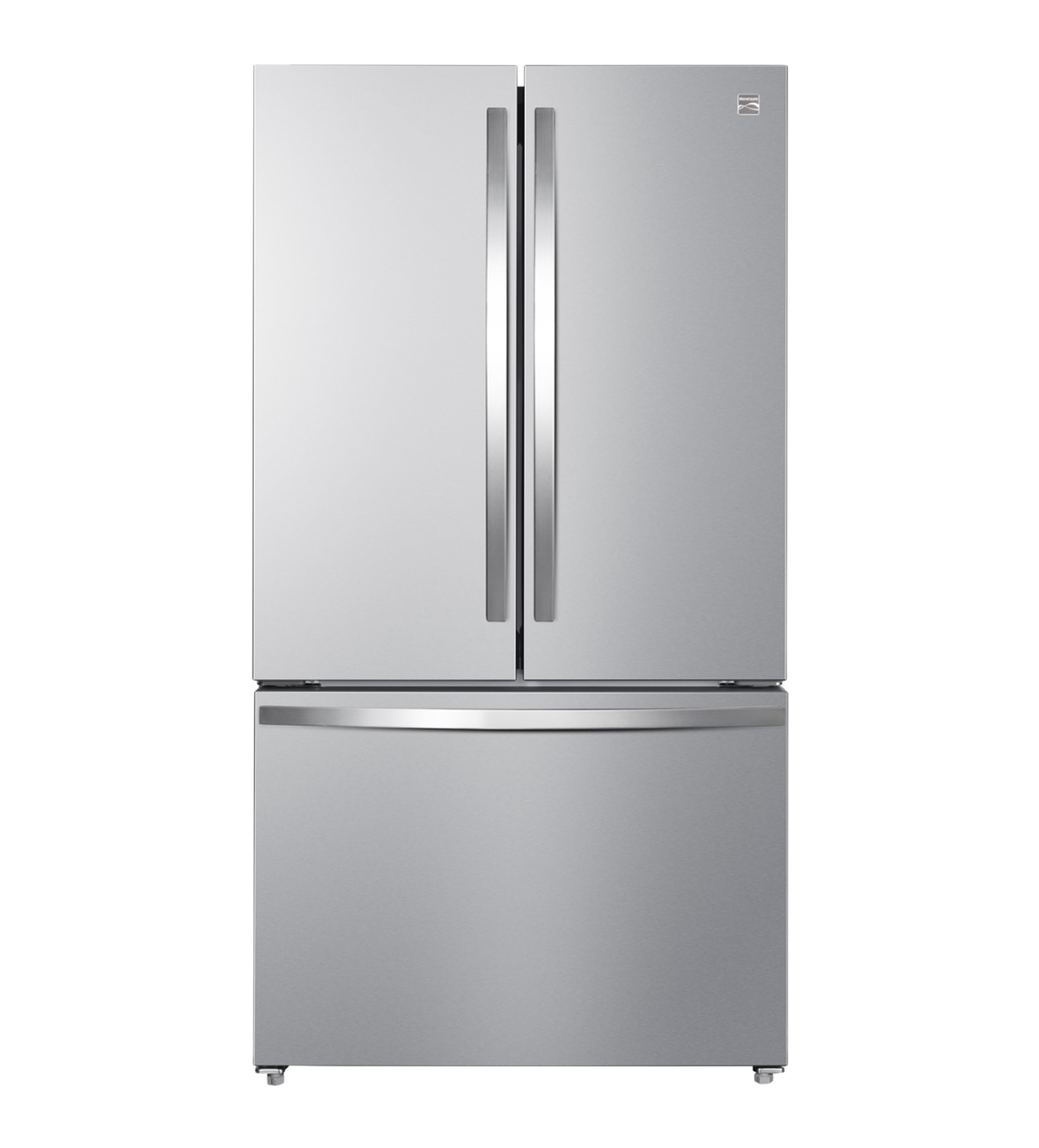Kenmore 20.3 Cu. ft. Capacity Counter-Depth French Door Refrigerator and Freezer with Ice Maker, Stainless Steel