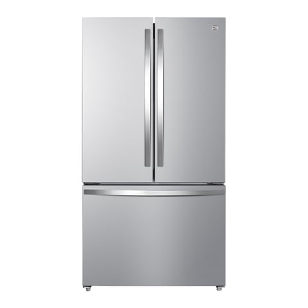 Kenmore 20.3 Cu. ft. Capacity Counter-Depth French Door Refrigerator and Freezer with Ice Maker, Stainless Steel