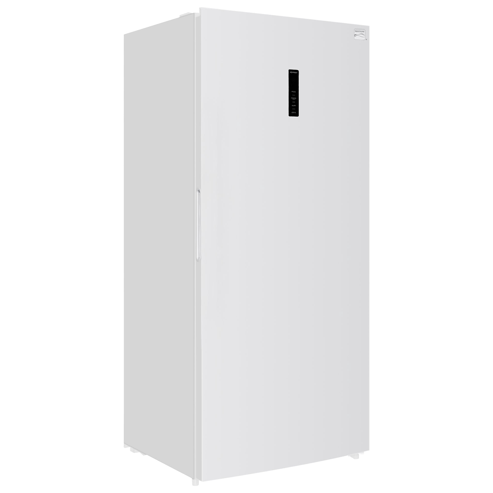 Kenmore 21 Cu. Ft. (600L) Convertible Upright Freezer/Refrigerator | Garage-Ready  Digital Touch Controls | LED Interior Light | White | For Basement Garage Shed Cottage