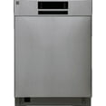 thumbnail image 1 of Kenmore 24” Built-In-Dishwasher w/ 3rd Rack & Turbo Dry-SS Pocket handle, 1 of 12
