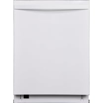 Kenmore 24" Built-in Stainless Steel Tub Dishwasher, EasyFlex 3rd Rack, SmartWash, Energy Star Certified, White