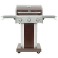 thumbnail image 1 of Kenmore 3-Burner Gas Grill, Outdoor BBQ Grill, Propane Grill with Foldable Side Tables, Mocha Brown, 1 of 10