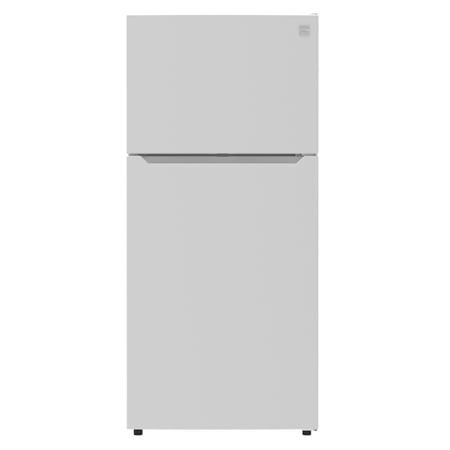Kenmore 18.1 cu. ft. Top Freezer Refrigerator, Adjustable Glass Shelves, White