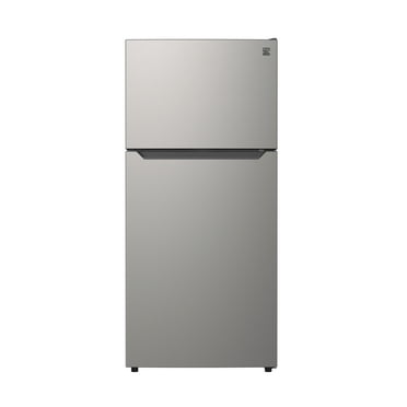 Kenmore 30" 18.1 Cu. ft. Standard Refrigerator with Top Freezer, Adjustable Shelving, Metallic Steel