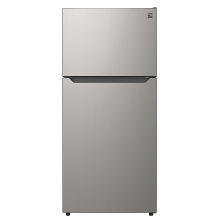 Kenmore 18.1 cu. ft. Top Freezer Refrigerator, Adjustable Glass Shelves, Metallic Steel