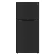 Kenmore 20.2 cu. ft. Top Freezer Refrigerator, Adjustable Glass Shelves, Black