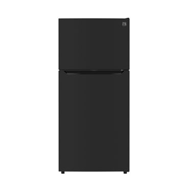 Kenmore 30" 20.2 Cu. ft. Capacity Standard Refrigerator with Top Freezer, Adjustable Shelves, Black