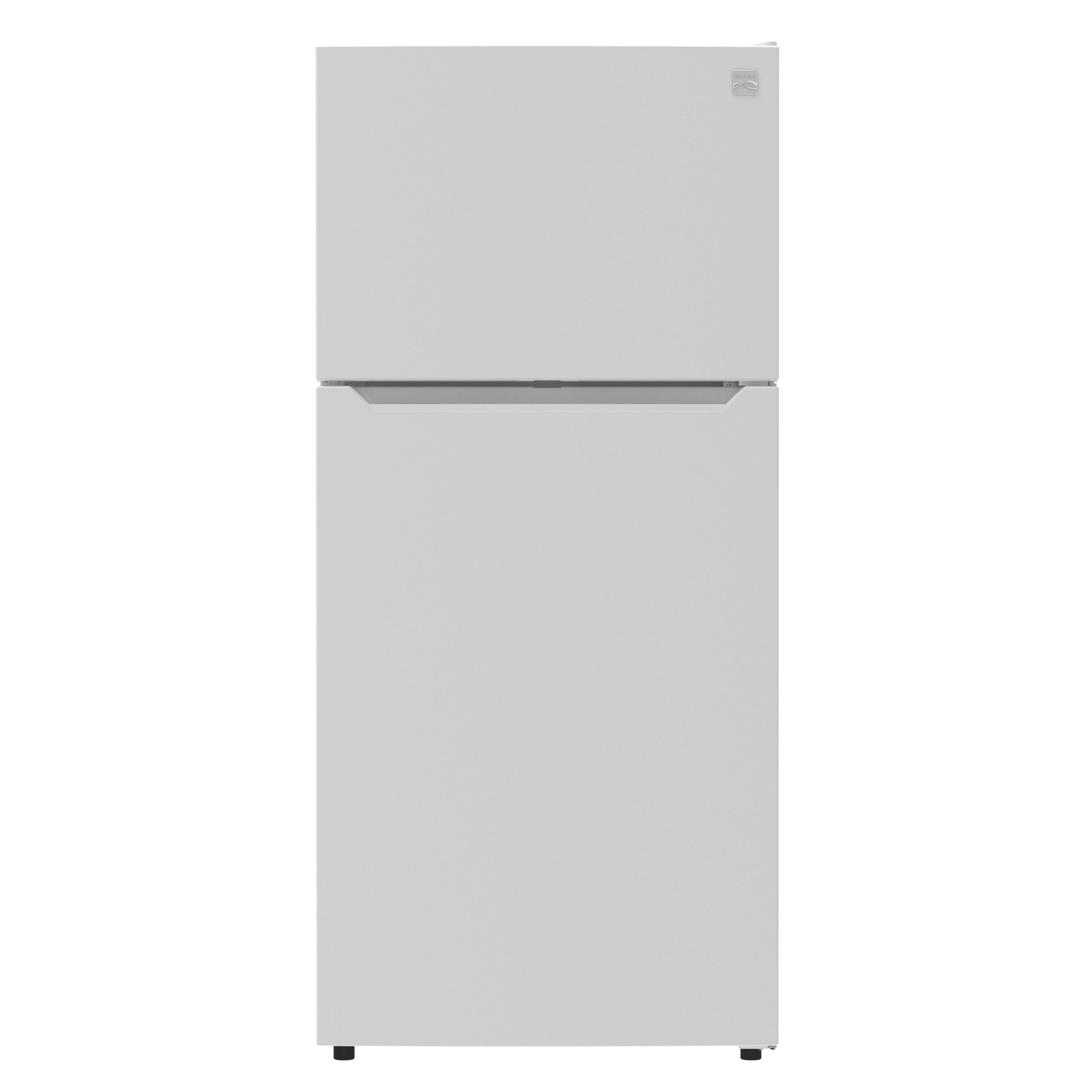 Kenmore 20.2 cu. ft. Top Freezer Refrigerator, Adjustable Glass Shelves, White