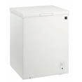 thumbnail image 1 of Kenmore 5.1 cu ft Convertible Chest Freezer, Deep Freezer and Freezer Chest for Food Storage with Adjustable Temperature Control for Garage, Basement or Utility Room Use, White, 1 of 7